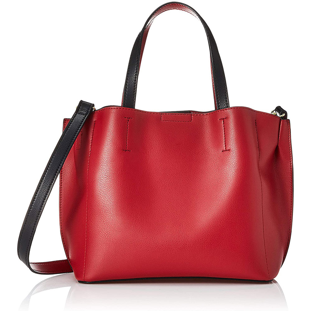 [dva] レザーショルダーバッグ red