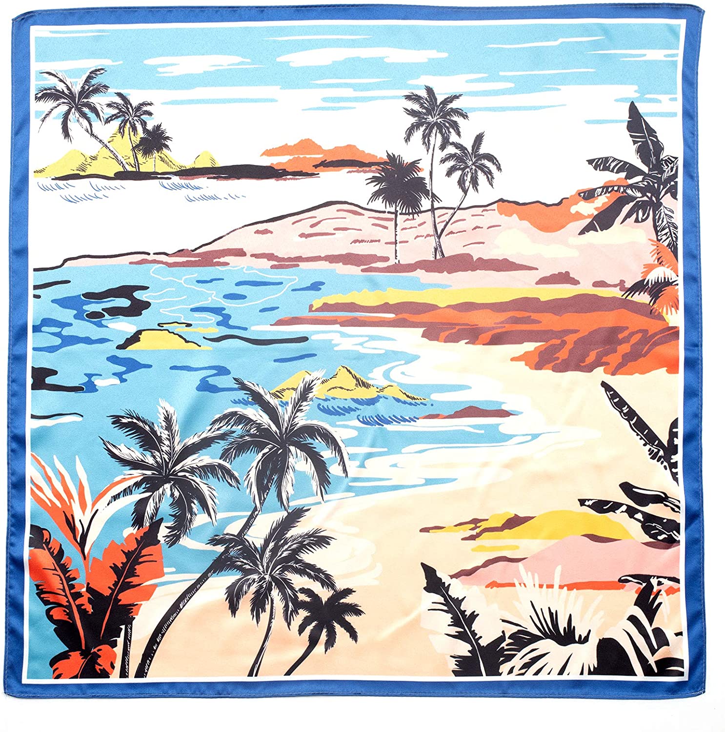 [dva] シルクスカーフ Sunset Beach