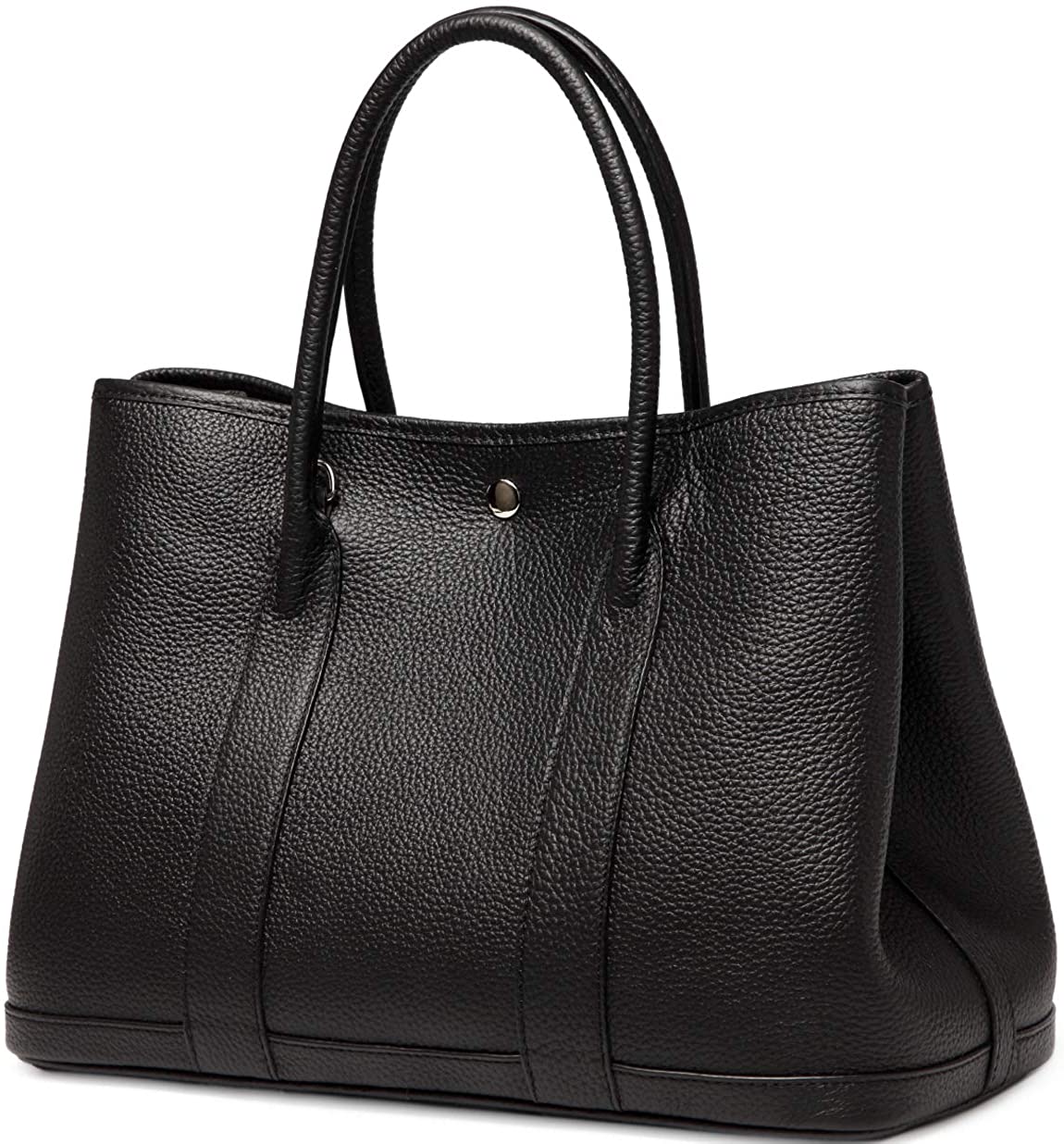 [dva] レザートートバッグ Black