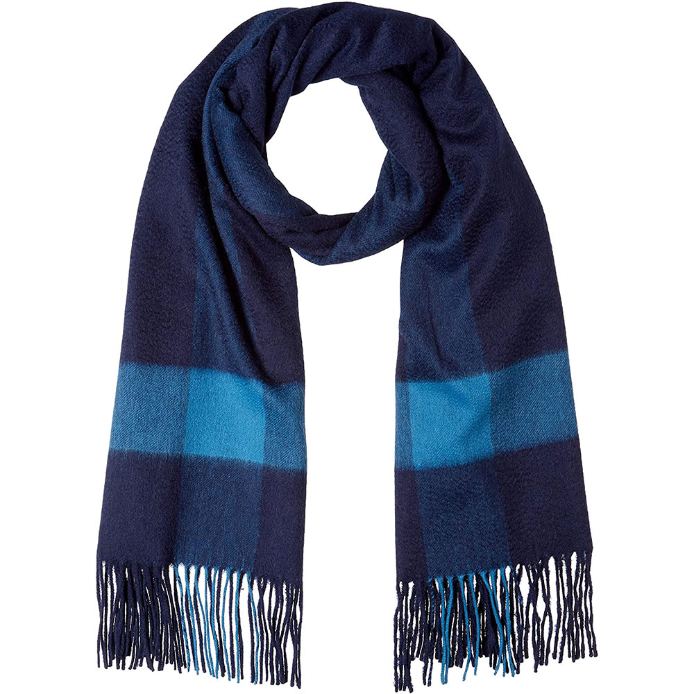 [dva] 大判ストール ネイビー